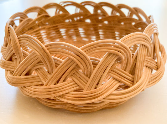Small Brown woven bowl