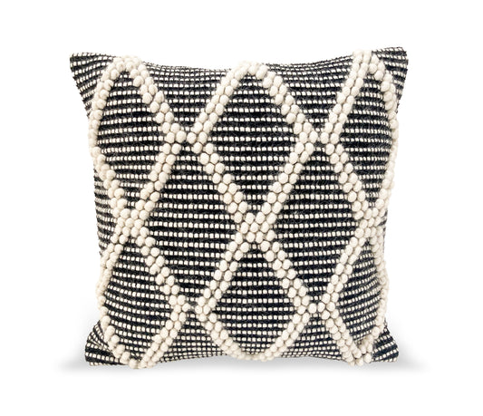 Stella Tufted Wool Pillow Cover