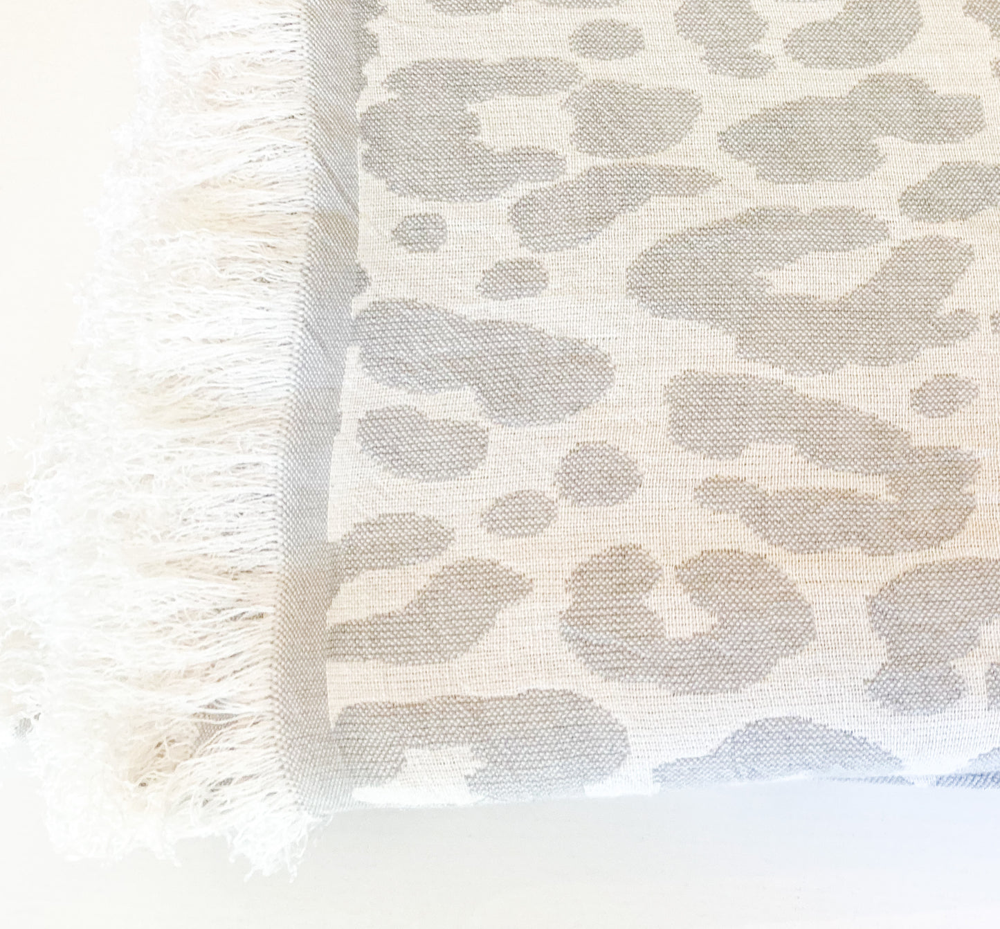 Leopard Print Throw Blanket